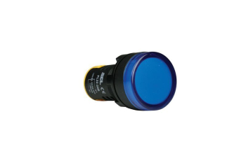 SCL 22mm ANTI-INTERFERENCE LED 24ACDC BLUE