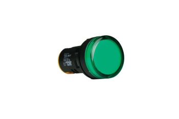 SCL 22mm ANTI-INTERFERENCE LED 24ACDC GREEN