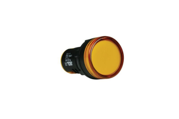 SCL 22mm ANTI-INTERFERENCE LED 24ACDC YELLOW