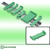 EUROCLAMP PCB MODULAR SUPPORT 72mm CENTRAL ELEMENT 22.5mm EUROCLAMP PCB MODULAR SUPPORT 72mm CENTRAL ELEMENT 22.5mm